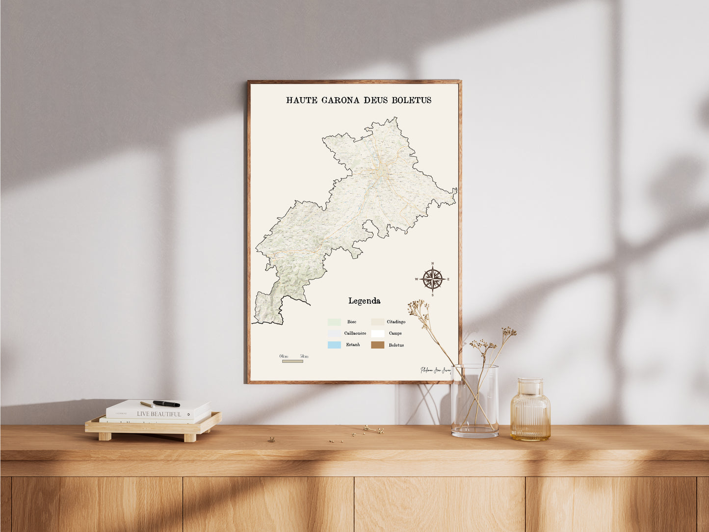 31-Haute Garonne Cartes des coins à Cèpes