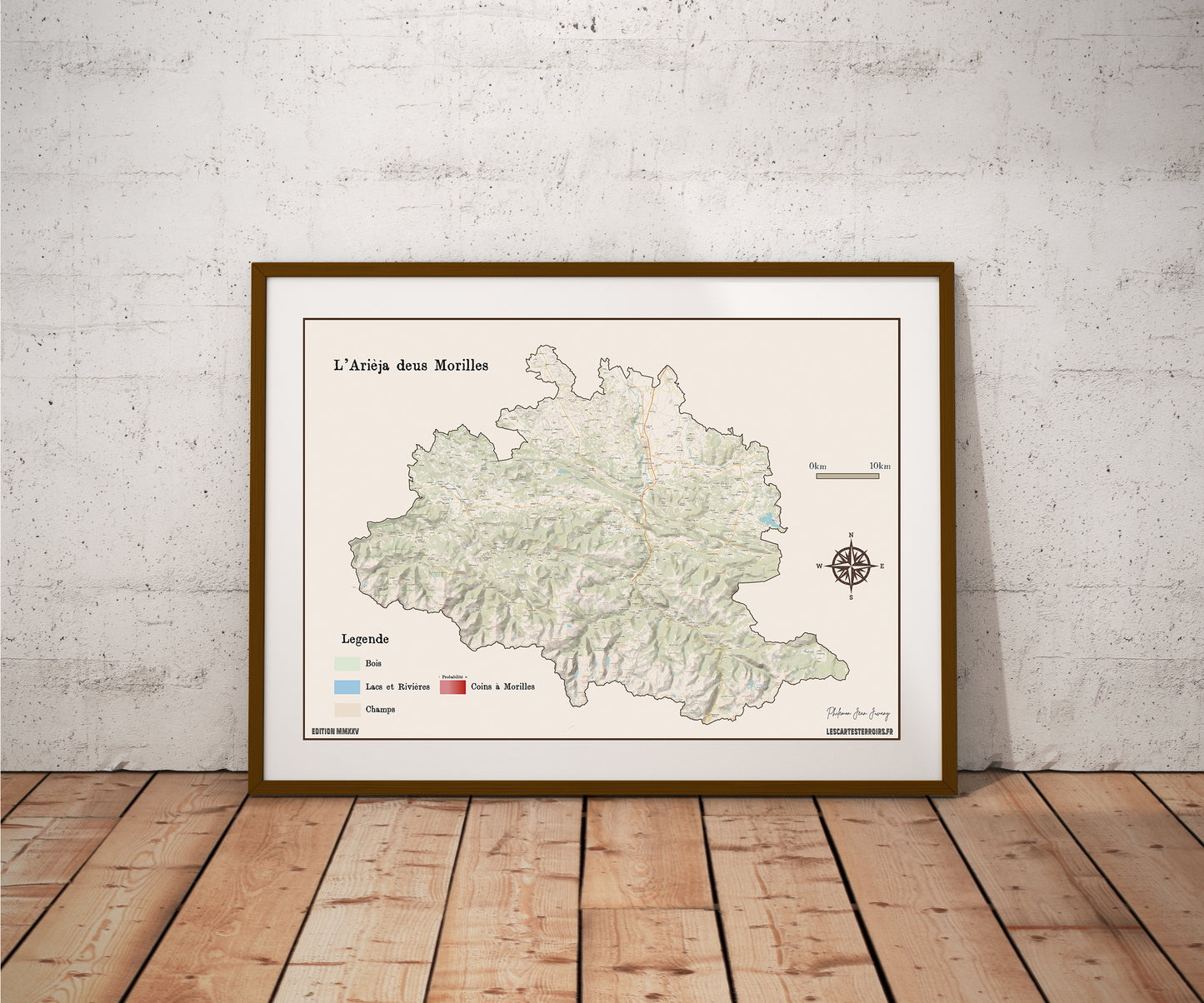 (09) La carte des coins à Morilles pour L'Ariège