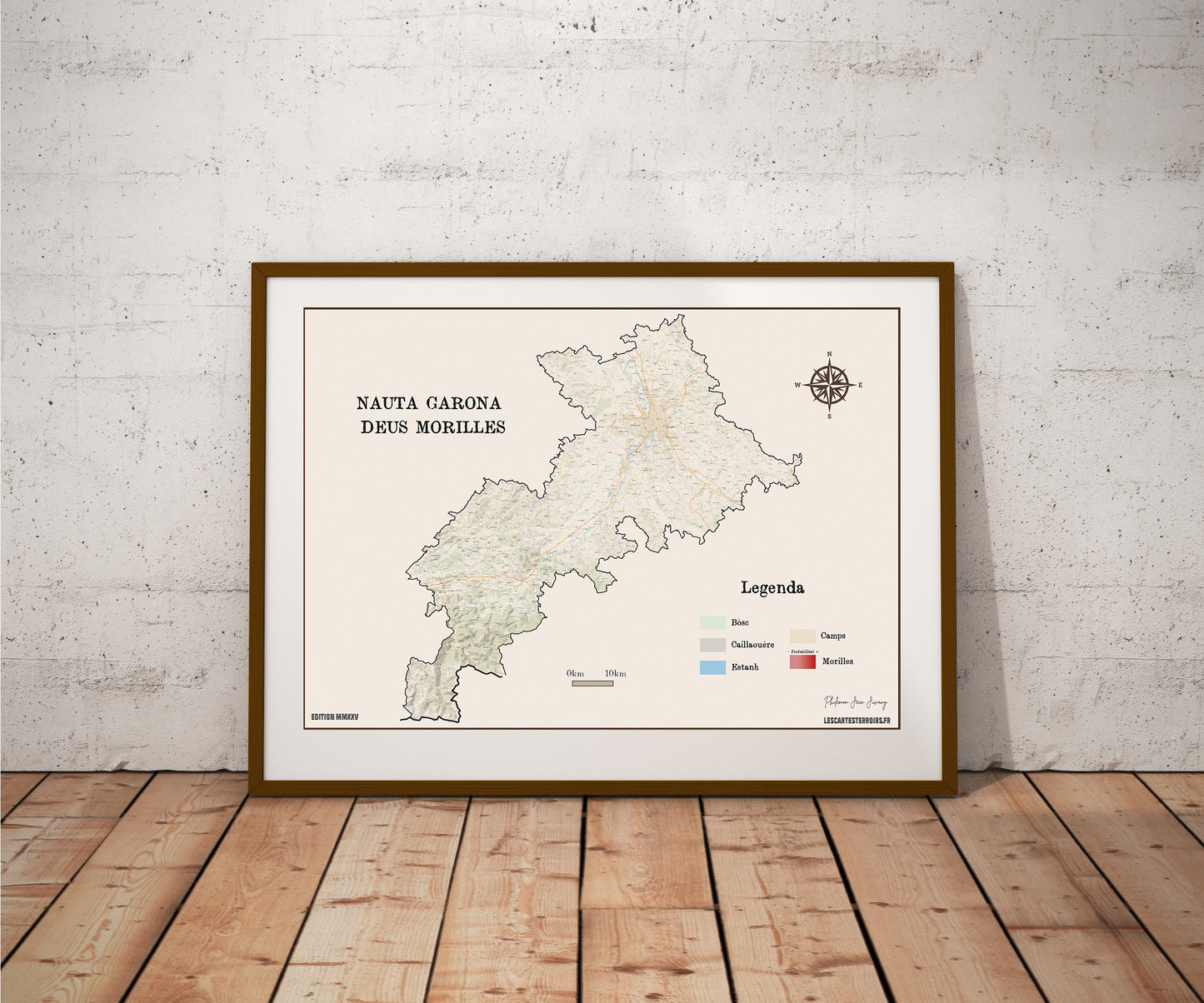(31) La carte des coins Ă Morilles pour la Haute-Garonne