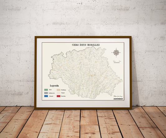 (32) La carte des coins à Morilles pour le Gers