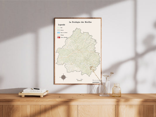 (24) La carte des coins à Morilles pour la Dordogne