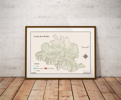 (09) La carte des coins à Morilles pour L'Ariège