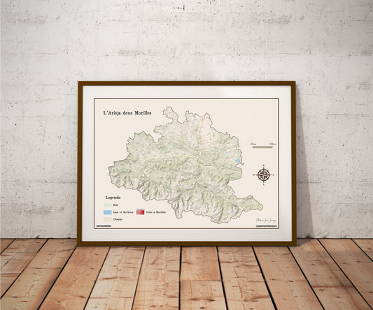 (09) La carte des coins à Morilles pour L'Ariège