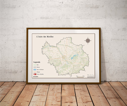 (10) La carte des coins à Morilles pour l'Aube