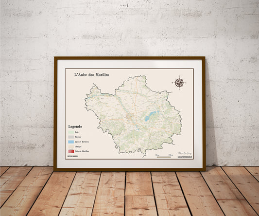(10) La carte des coins à Morilles pour l'Aube