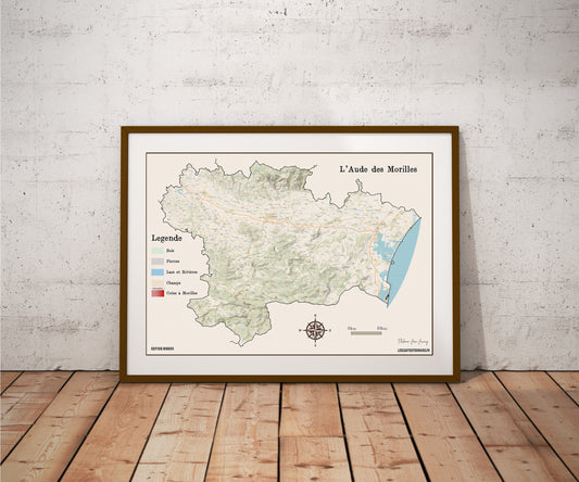 (11) La carte des coins à Morilles pour l'Aude