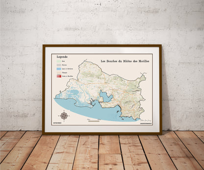 (13) La carte des coins à Morilles pour les Bouches du Rhône