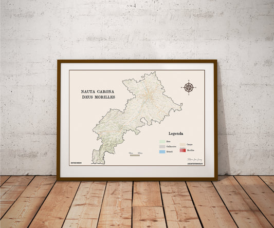 (31) La carte des coins à Morilles pour la Haute-Garonne